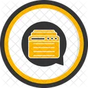 Webchat Info Center Chat Icon