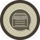 Webchat Info Center Chat Icon