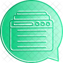 Webchat Info Center Chat Icon