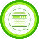 Webchat Info Center Chat Icon