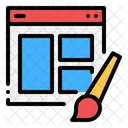 Designer De Web Icon