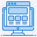 Designer de Web  Ícone