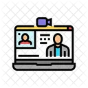 Webinar Session Online Icon
