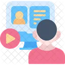 Webinar Teaching Learning Icon