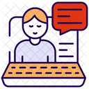 Webinar Education Learning Icon