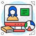 Webinar Video Call Video Chat Icon