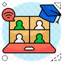 Webinar Video Call Live Call Icon