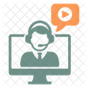 Webinar Worker Work Icon