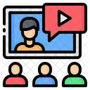 Webinar Seminar Course Icon