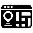 Webiste Navigation Location Icon
