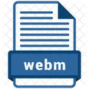 Webm File Format Icon