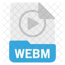 File Webm Format Icon