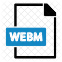 Webm Audio Video Icône