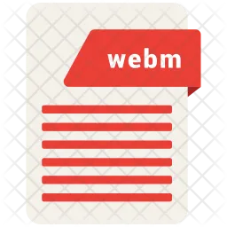 Webm file  Icon