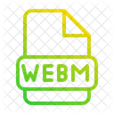 Webm File Document Icon