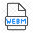 Webm Datei Datei Typ Symbol