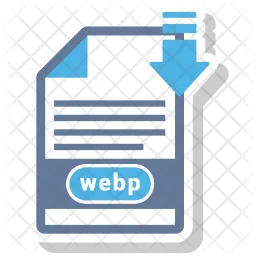 Webp file  Icon