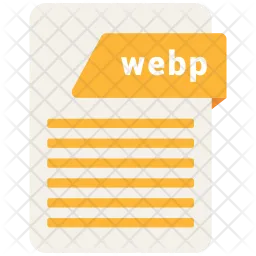 Webp file  Icon