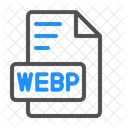 Webp WebP-Bildformat  Symbol