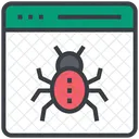 Cyber Security Webpage Icon