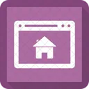 Online House Webpage Icon
