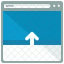 Move Up Webpage Icon
