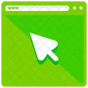 Pointer Webpage Window Icon