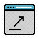 Arrow Internet Window Icon
