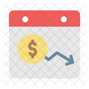 Webpage Dollar Arrow Icon