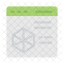 Webpage Design Shape Icon