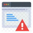 Webpage Alert  Icon