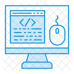 Webpage  coding  Icon