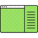 Webpage Content Dynamic Content Icon