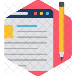 Webpage content  Icon