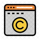 Webpage Copyright  Icon