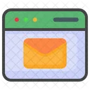 Webpage Email  Icon
