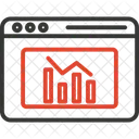 Webpage Graph Adwords Graph Icon