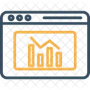 Webpage Graph Adwords Graph Icon