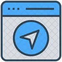 Map Navigation Location Icon