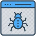 Cyber Security Webpage Icon