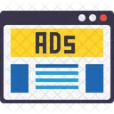 Webpage Window Layout Icon