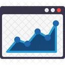 Webpage Window Statics Icon