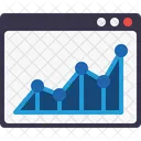 Webpage Window Statics Icon