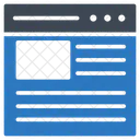 Webpage Browser Online Icon