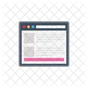 Online Browser Webpage Icon