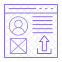Webpage Window Online Icon