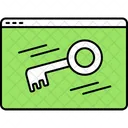 Webpage key  Icon