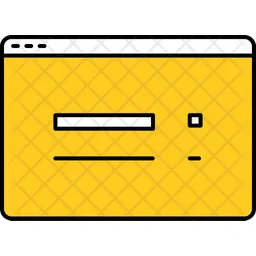 Webpage layout  Icon