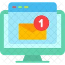 Webpage Message  Icon