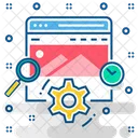Webpage Optimization  Icon
